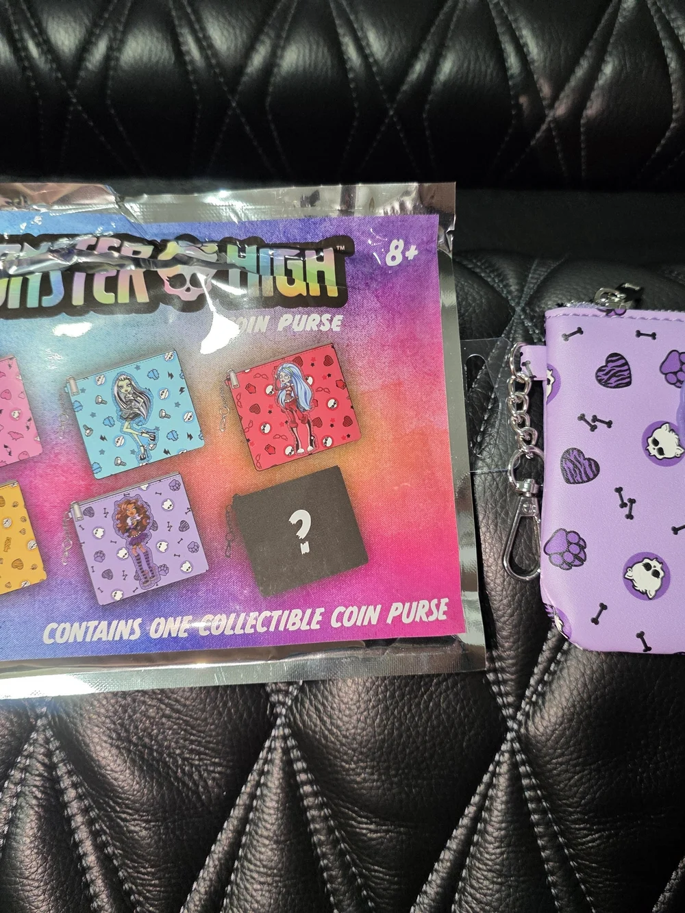 Monster High Collectible Purple Coin Purse
